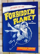 Return To The Forbidden Planet -Cambridge Theatre Original London Programme 1989