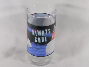 1 Coca Cola Polar Bear Glass Tumbler 16oz-made by Indiana Glass Co.-circa 1995 - Picture 1 of 3