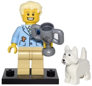 Lego Collectable Minifigure Series 16 Dog Show Winner col255 - Brand New - Picture 1 of 3