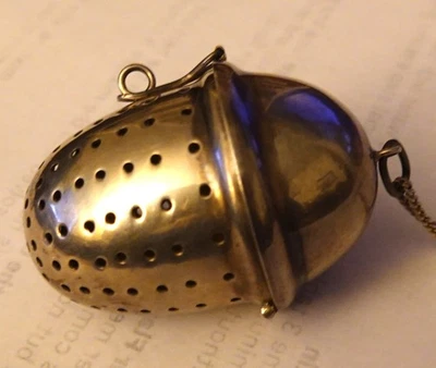 R. M Trush  Sterling Silver Tea Ball Infuser Dated 1972 - Image 1 of 4