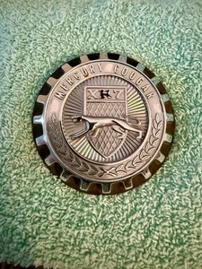 1969 Mercury Cougar XR7 C Pillar Emblem Vintage OEM Car Emblem Fomoco - Picture 1 of 5
