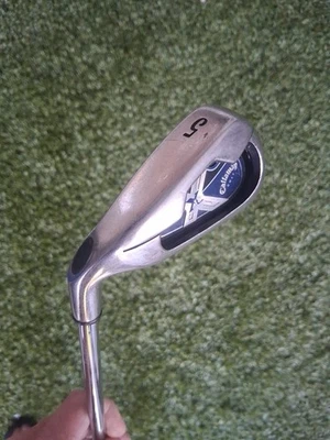 Callaway X-20 Single 5 Iron  Uniflex Steel LH New Midsize Grip - Image 1 of 4