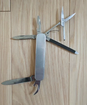 Vintage Solingen Germany Multi-Tool Pocket Knife Inox Rostfrei Stainless Steel - Image 1 of 4