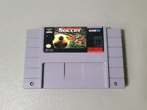 Elite Soccer (Super Nintendo, 1994) Cartridge Only Tested - Picture 1 of 3