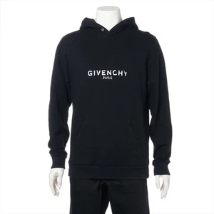 Givenchy Cotton Parker S Men's Black BM70BS306C Damaged logo print There is a s - Picture 1 of 15