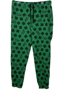 Under Disguise "Feelin' Lucky" Green Clover Jogginghose Gr. XL St. Payrick’s Day - Bild 1 von 7