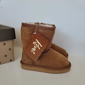 Kemi Bella Short Toddler Boots Color Chestnut Size 7 - Picture 1 of 10