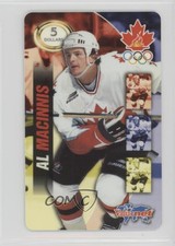1998 Valu-Net Team Canada Prepaid Phone Cards Al MacInnis HOF