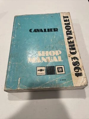 1983 Chevrolet Cavalier заводской сервис ремонт руководство - Изображение 1 из 4