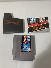 Super Mario Bros & Duck Hunt (Nintendo NES) w/ Sleeve and Manual - Tested