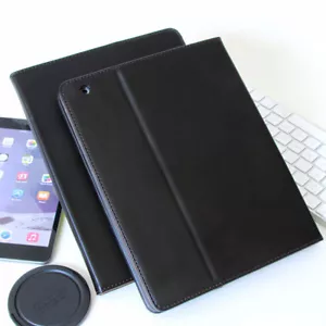 Leder Schutzhülle Apple iPad Pro 12,9 2015-2017 Tablet Tasche Cover Case schwarz - Bild 1 von 12