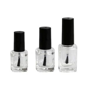 6 Pcs/pack Leere Nagellackflasche Nagellackflaschen 15ml Mit Pinsel - Bild 1 von 8