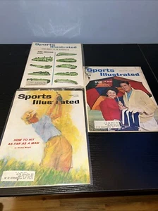 Sports Illustrated Vintage Golf Lot - 1963 And 1965 - Picture 1 of 5