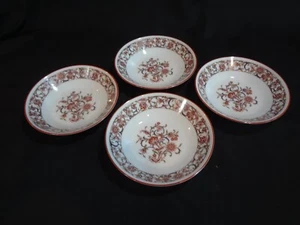 Noritake China - Firedance - Juego de 4 fruteros - Diseño floral ruso - Imagen 1 de 4
