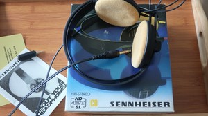 SENNHEISER HD 414 SL Kopfhörer Vintage BOX AND INSTRUCTIONS Germany $124.99  - PicClick