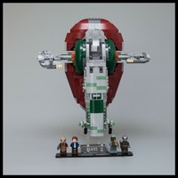 Acrylic Display Stand for LEGO Star Wars Slave l – 20th Anniversary (75243)