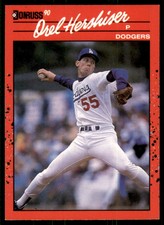 1989 Donruss Orel Hershiser Los Angeles Dodgers #197