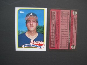 JOHN SMOLTZ CARDS You Pick TOPPS Fleer Leaf Score UpDeck 1989 Rookie-1994 Braves