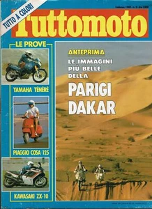 Tutto moto   2 feb. 1988 immagini più belle Parigi Dakar ed. Conti R09 - Foto 1 di 1