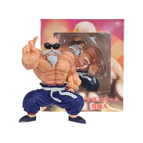 4" Dragon Ball Z Kame Sennin Master Roshi PVC Figure Toys Model Collection Gifts Cover