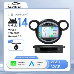 9'' Carplay Autoradio Android 14 GPS Für BMW Mini Cooper Countryman R60 2010-16 - Bild 1 von 21