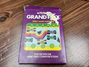 Atari 2600 Grand Prix Cib komplett mit Handbuch Spielbox getestet - Bild 1 von 4