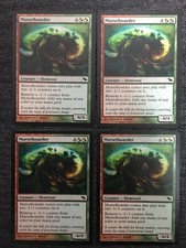 4x Morselhoarder NM-LP, English Shadowmoor MTG Magic