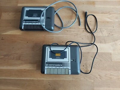 2 Commodore Data/Tape/Cassette Recorders Untested - Image 1 of 4
