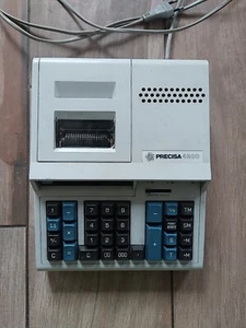 Vintage: Calculatrice Electronique HERMES Précisa 4200 Vintage Fonctionne.Jouet - Photo 1/10