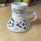 Feltman Langer Morning Kickoff Coffee Cup Mug Non Slip 1987 Soccer C2J
