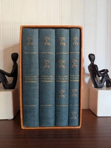The World of Mathematics (4 Volumes) Boxed set, James R. Newman, 1956 - Picture 1 of 9