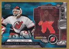 2001-02 Pacific Steel Curtain #11 Martin Brodeur - New Jersey Devils