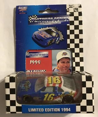 #16  TED MUSGRAVE   FAMILY CHANNEL  1994 T-BIRD  PLATINUM CAR  1 OF 10,000 CARS - Image 1 of 2