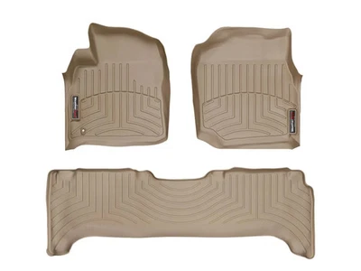 Forros de piso WeatherTech ajuste personalizado para Land Cruiser/LX - 1ª y 2ª fila Foto 1 de 4