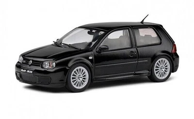 + VOLKSWAGEN VW Golf 4 R32 Modellauto schwarz in 1:43 Solido S4313603 - Bild 1 von 3