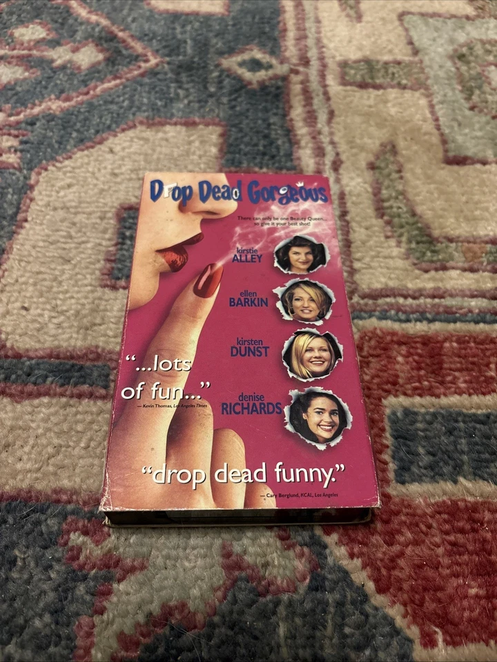 Drop Dead Gorgeous VHS Cult Classic Movie Denise Richards, Kirstie Alley, Dunst - Image 1 of 4