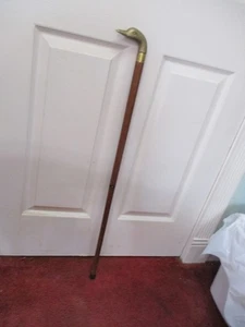 ANTIKER KIPPKOLBEN SPAZIERSTOCK.  ORIGINALZUSTAND, KOSTENLOSER VERSAND IN USA - Bild 1 von 12