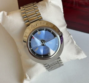 Reloj Vintage Zodiac Orbiter Astrográfico SST Azul Ref 882.953 41mm Esfera Misteriosa - Imagen 1 de 24