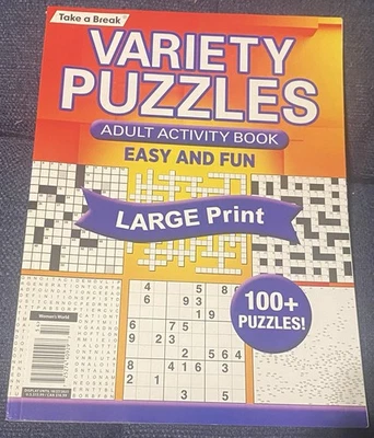 Woman’s World Take A Break Variety Puzzles Large Print  Foto 1 de 3
