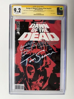 Dawn of The Dead #1 комиксов TOM SAVINI МАЧЕТЕ ЗОМБИ ПЛАКАТ ЗОМБИ! Прочитайте описание - Изображение 1 из 4