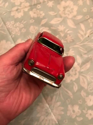 ВИНТАЖНЫЙ КРАСНЫЙ МЕТАЛЛИЧЕСКИЙ АВТОМОБИЛЬ OPEL - Изображение 1 из 4