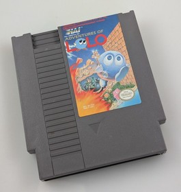 Nintendo NES - Adventures of Lolo - Solo carrello etichetta pulita