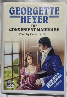 Georgette Heyer - The Convenient Marriage - Unabridged Audiobook - 8 x Cassettes - Immagine 1 di 4