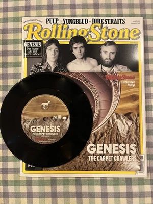 GENESIS CARPET CRAWLERS 7" Vinyl Single - Rolling Stone Magazine EXCLUSIVE NEW - Image 1 of 4