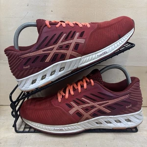 Asics FuseX Damengröße 6,5 rot koralle weiß Laufen Fitnessstudio Turnschuhe - Bild 1 von 18