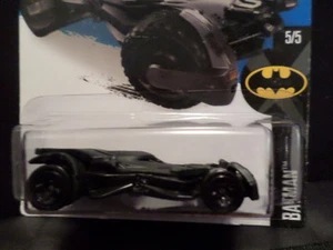 HW HOT WHEELS 2016 HW BATMAN #5/5 BATMAN HOTWHEELS SCHWARZ RARITÄT - Bild 1 von 1