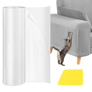 Cat Anti-Scratching Tape Roll Couch Sofa Furniture Protector Guard StickerPR - Picture 1 of 13