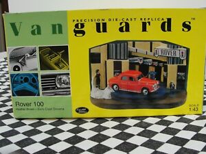 VANGUARDS  DIECAST ROVER 100 & DIORAMA CD1002 1:43 NEW OLD STOCK BOXED