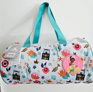 Disney Store Princess Tiana Duffel Swim Gym Bag – The Princess and the Frog -NWT - Picture 1 of 11