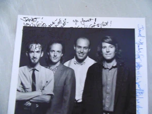 RARE The Balancing Act Band Press Release Photo All 4 Autographs 8x10 Folk Rock - Imagen 1 de 6